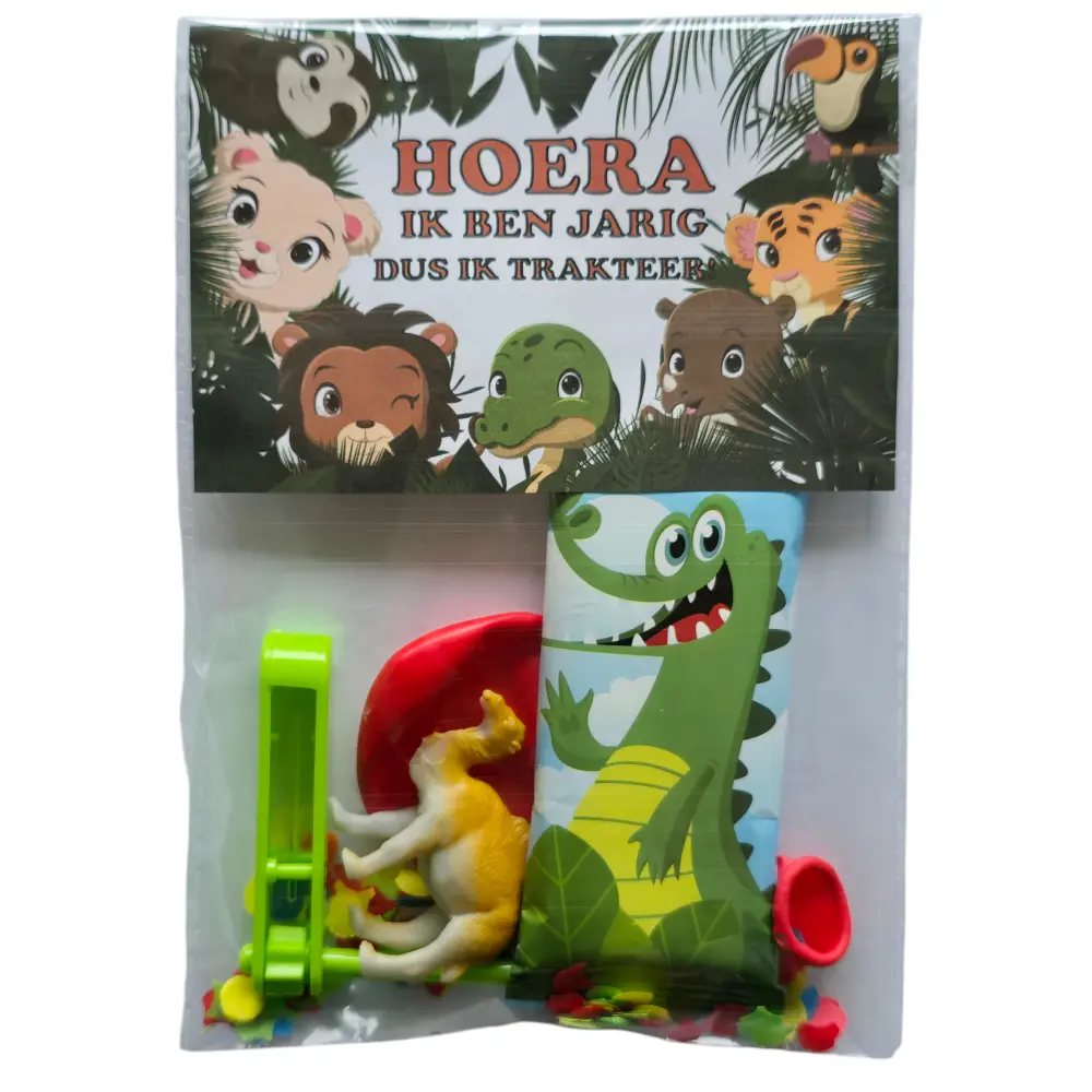 Jungle Traktatie: Een Feestelijke Verwennerij voor Uw Kindje! 🐒🌴🎉-Mix wikkels