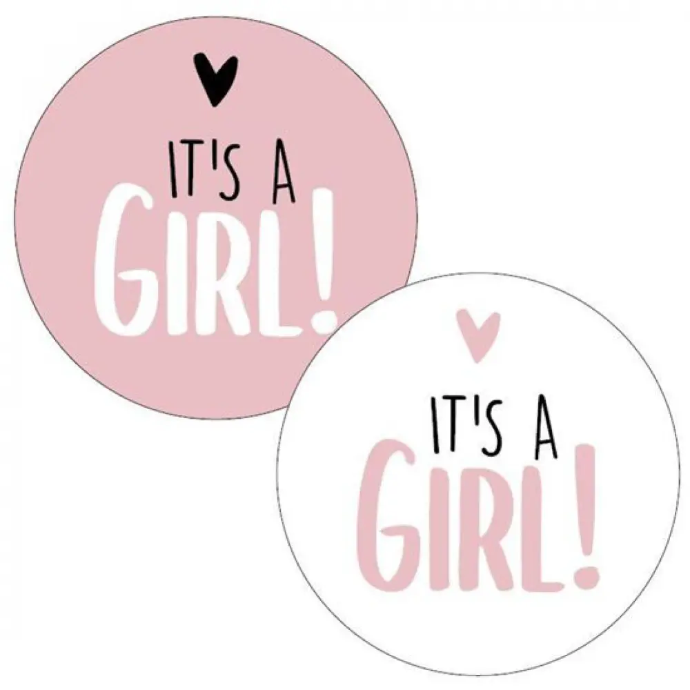 stickers-met-teks-its-a-girl-5-stuks-gioia-s