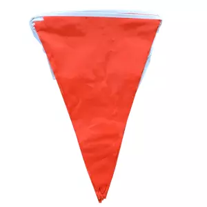 Oranje Vlaggenlijn - 10 Meter - Voor Binnen en Buiten